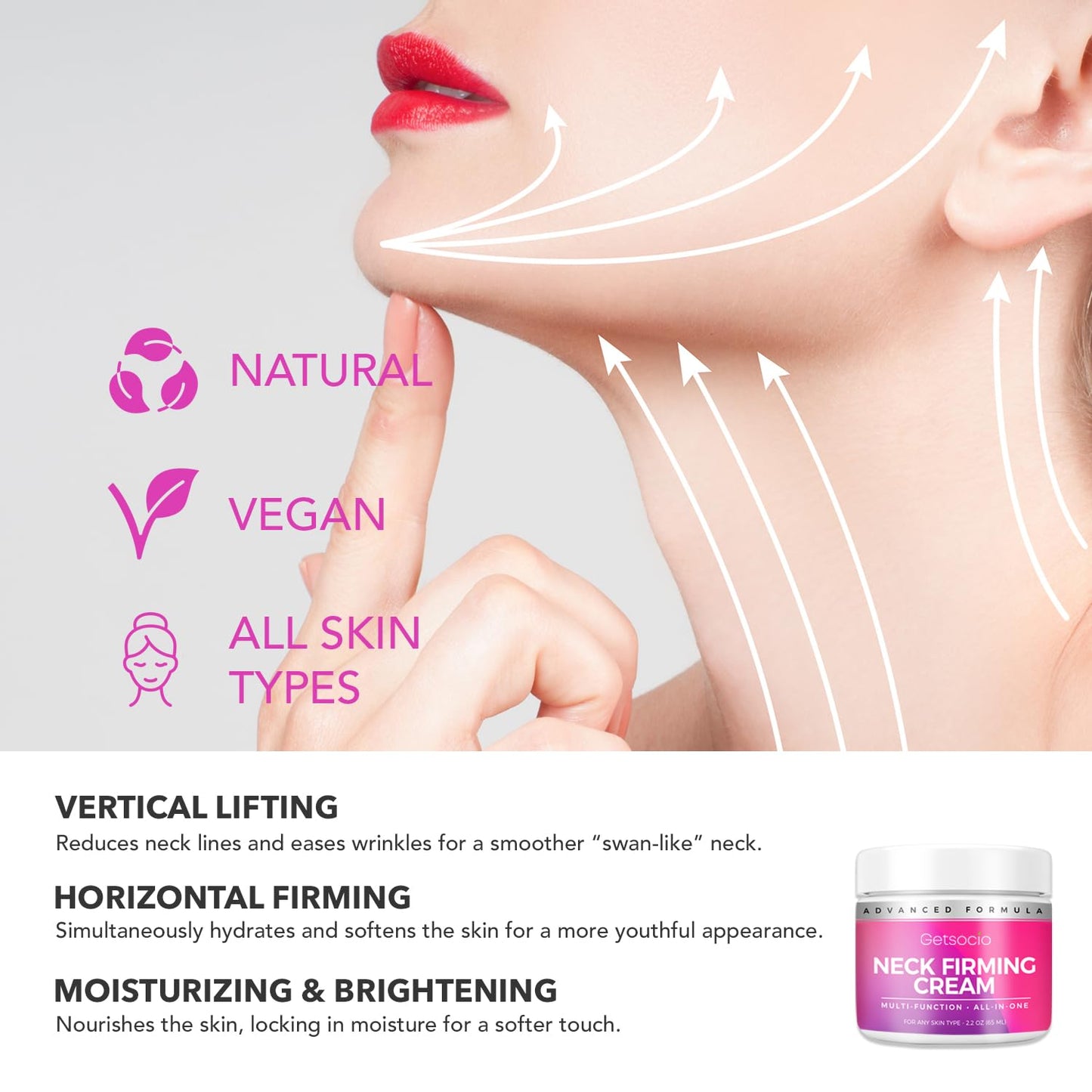 Neck Firming Cream for Tightening Firming