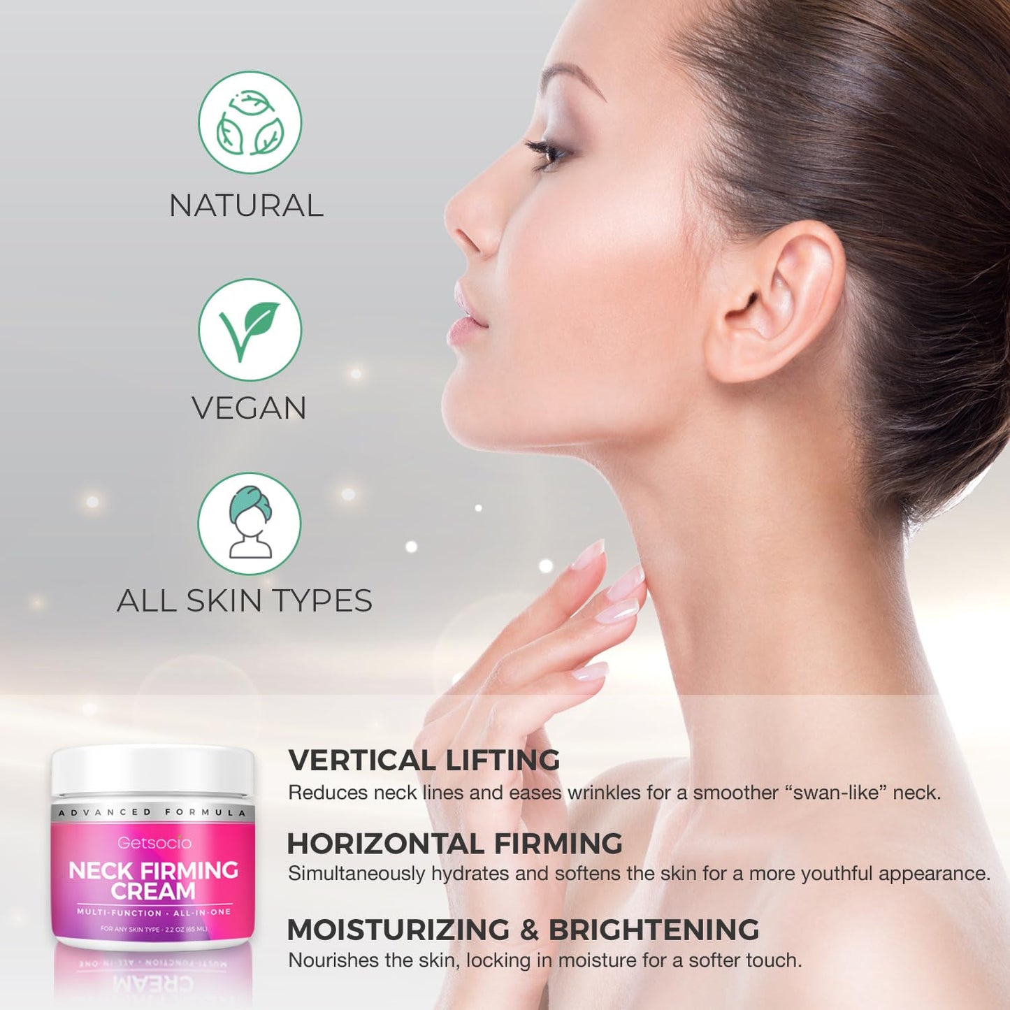 Neck Firming Cream for Tightening Firming